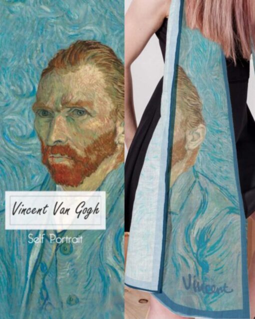 Lina šalle "Pašportrets" van Gogs - Image 2